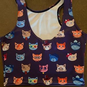 Blackmilk tank crop top - Cats